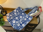 Blue Blossom Tote