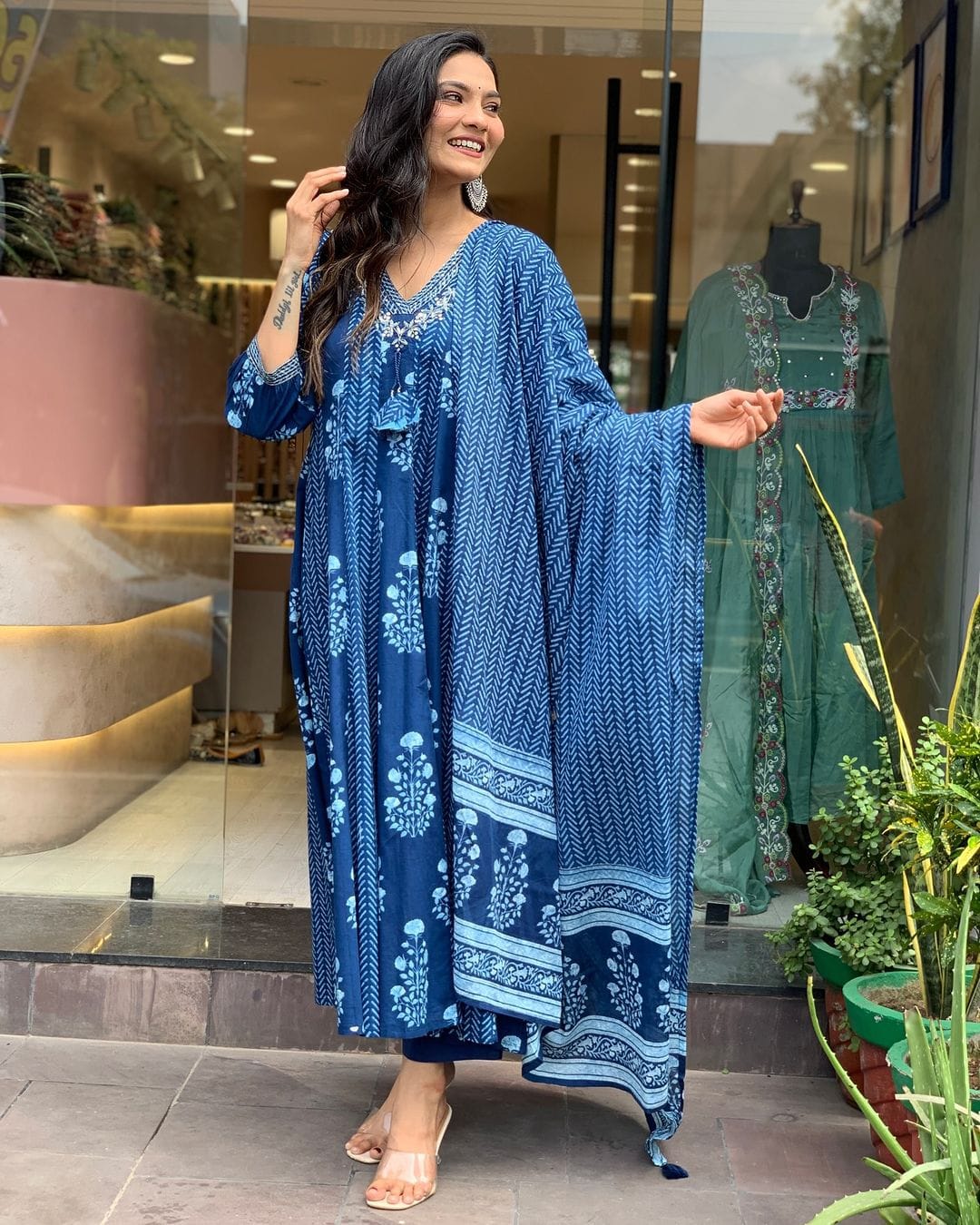 PANKHURI KURTA SET